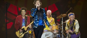 British rock band The Rolling Stones performs in concert during their Ole tour at Morumbi  stadium in Sao Paulo, Brazil, on February 24, 2016. AFP PHOTO / NELSON ALMEIDA / AFP / NELSON ALMEIDA