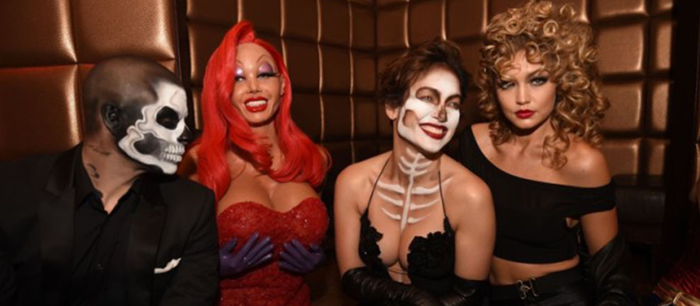 Heidi Klum Halloween Partisi için Jessica Rabbit Kılığına Büründü