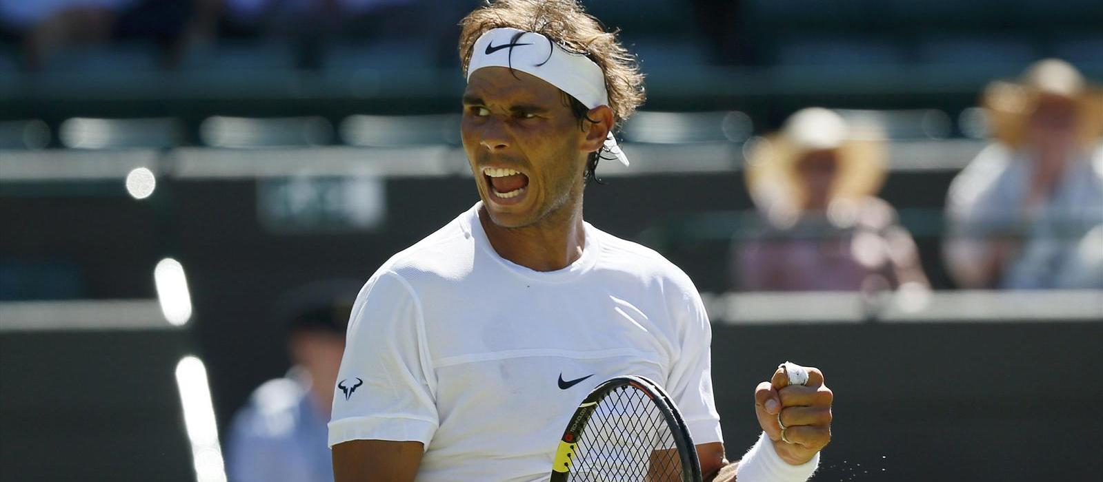 Rafael Nadal 'buradayım' dedi