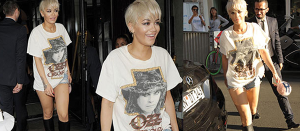 Kimsal Madde Kurbanı Olan Rita Ora Saçları Kısa Kesti