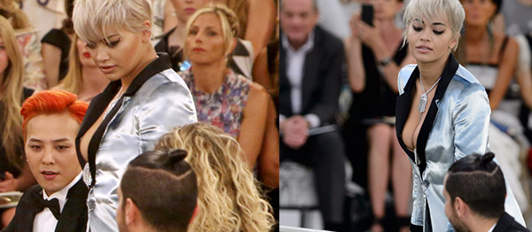 Rita Ora'nın Hilesi Giydiği Cüretkar Elbise Oldu