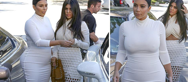 Kim Kardashian Yeni Bebeğini Medyaya Gösterdi!