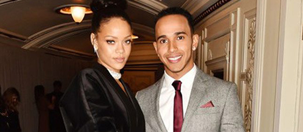 F1 pilotlarından Lewis Hamilton ile ünlü şarkıcı Rihanna birlikte!