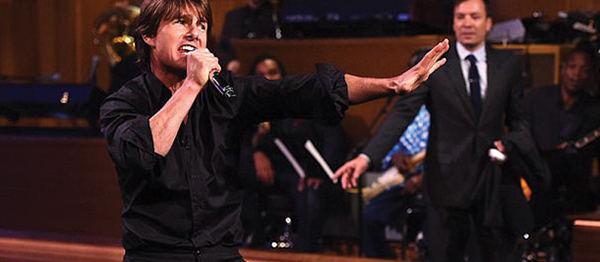 Tom Cruise Rock Müzik Söyledi, Herkes Hayran Kaldı