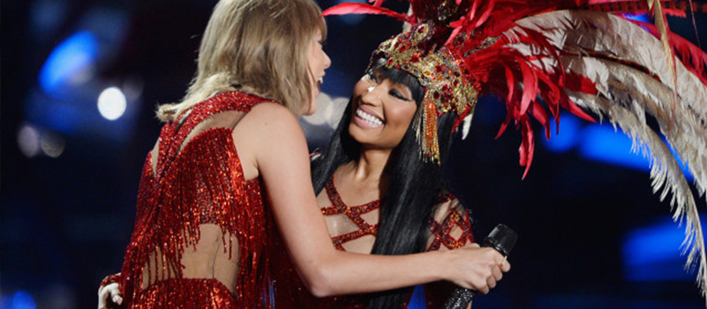 Nicki Minaj ve Taylor Swift'in Liderlik Yarışı Son Buldu