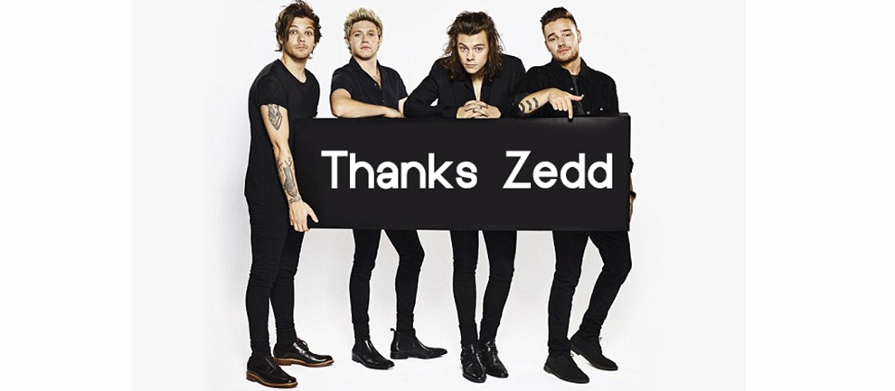 Zedd'ten One Direction'a Ağır Eleştiri