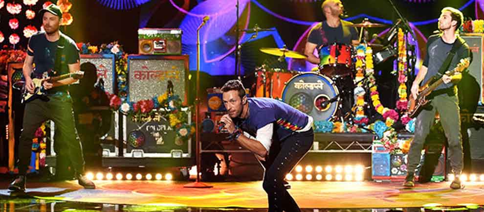 Coldplay “Adventure of a Lifetime”ı Seslendirdi!