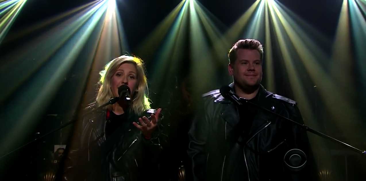 Ellie Goulding Love Me Like You Do (James Corden)