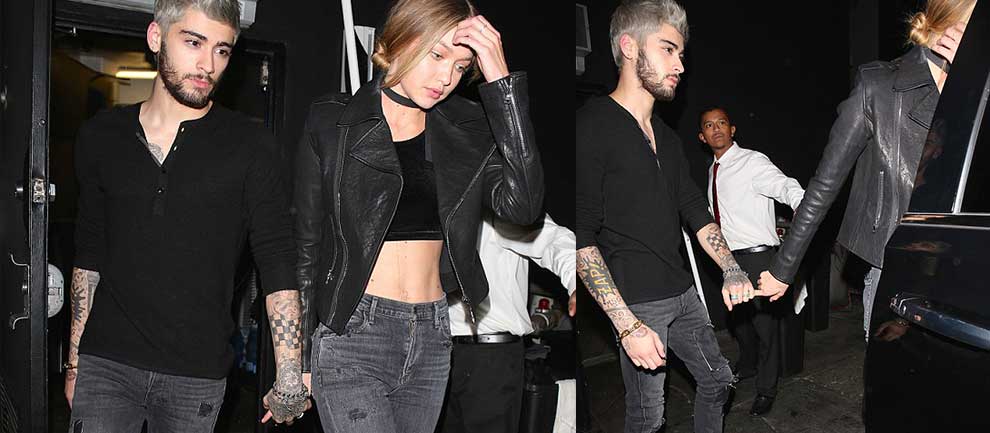 Zayn Malik ve Gigi Hadid Aşklarını Saklamıyor