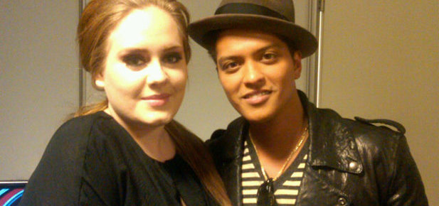 Adele ve Bruno Mars