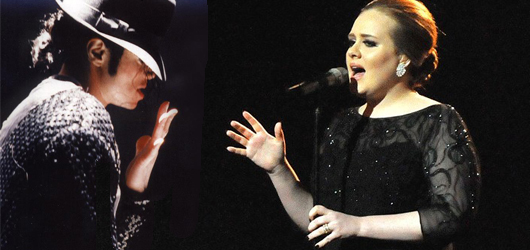 Adele, Michael Jackson’ı solladı