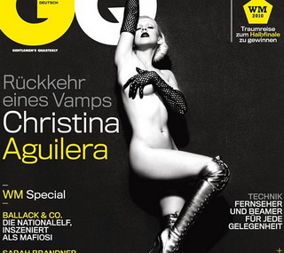 Christina Aguilera GQ'ya soyundu