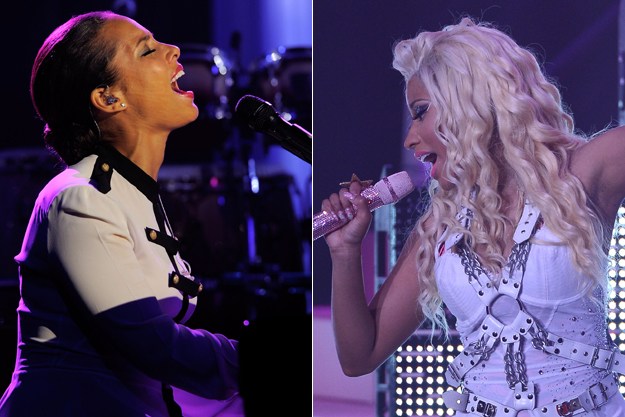 Alicia Keys – Girl On Fire (ft. Nicki Minaj)