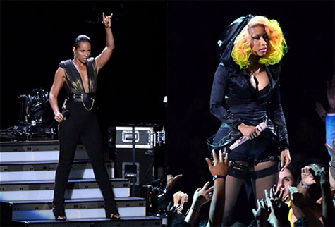 Alicia Keys & Nicki Minaj – (VMA Performance)