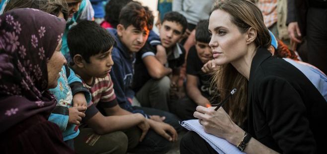 Angelina Jolie Suriye'deki Gelişmeler Hakkında Konuştu