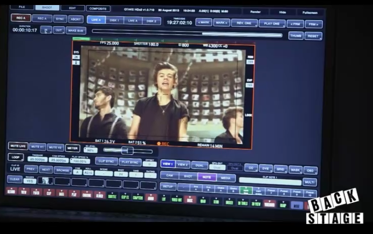 One Direction – Story of My Life (backstage)