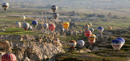 Kapadokya'da havalanan balon sayısı %20 düştü