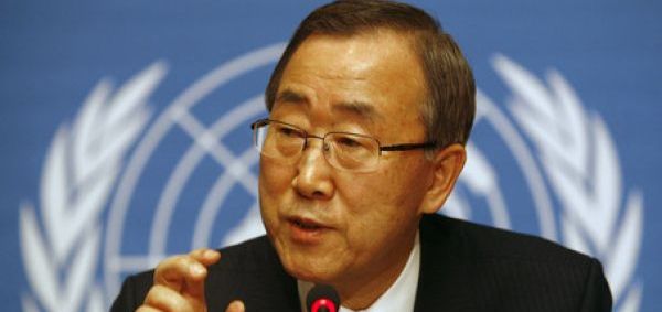 Ban Ki Moon: ‘‘Gazze kanayan bir yara’‘