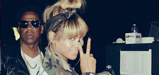 Beyonce ve Jay-Z Coachella Müzik Festivali'nde