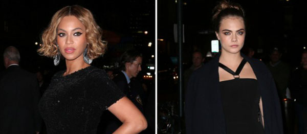 Beyonce ve Cara Delevingne'den Ortak Çalışma mı Geliyor?