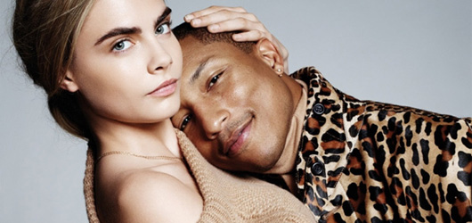 Pharrell Williams ve Cara Delevingne İşbirliği