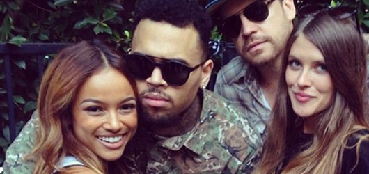 Chris Brown'a Hapisten Çıkma Şerefine Parti Düzenlendi