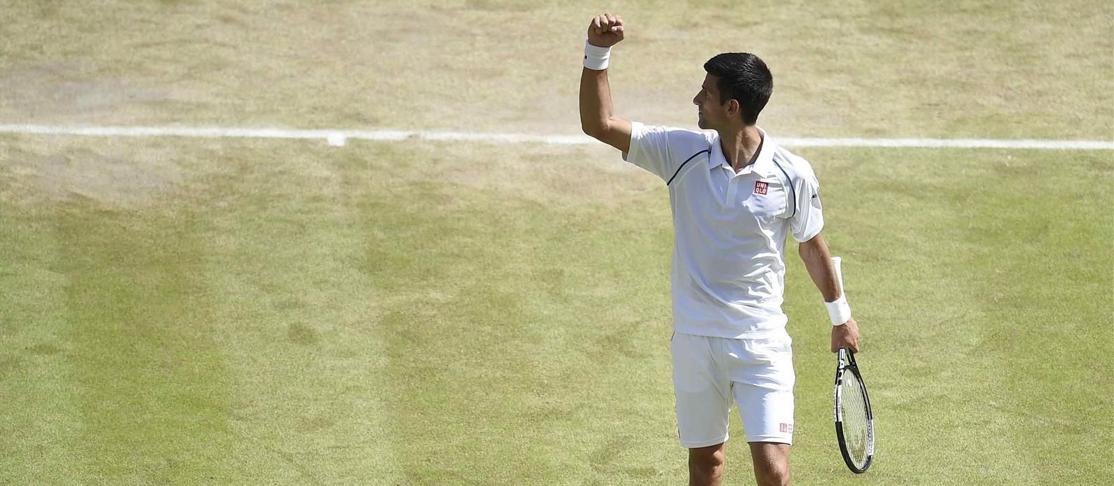 Wimbledon'da ilk finalist Djokovic!