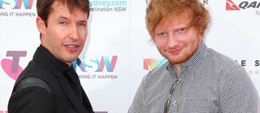 Ed Sheeran ve James Blunt Elele!
