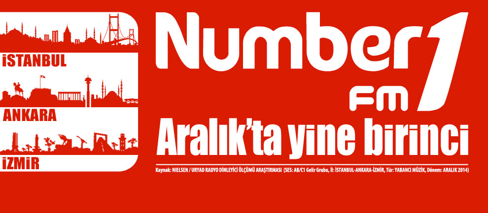 Number1 FM yine birinci