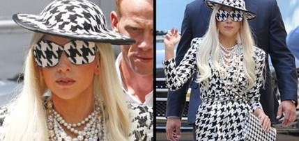 Lady GaGa Siyah-Beyaz!