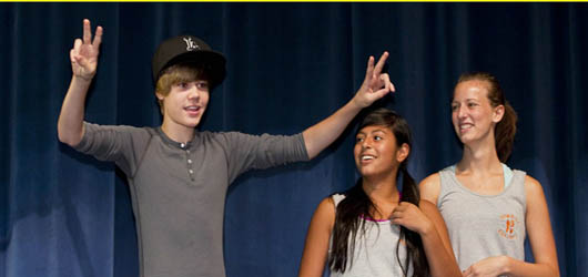 Justin Bieber'le tanışma fırsatı!!!