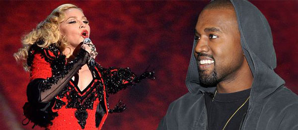 Madonna, Kanye West'i Yoldaşı İlan Etti