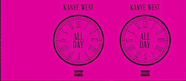 Kanye West'in "All Day" Şarkının Remix'i Gün Yüzüne Çıktı