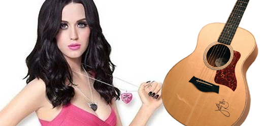 Katy Perry, İmzalı Gitar Dağıtıyor