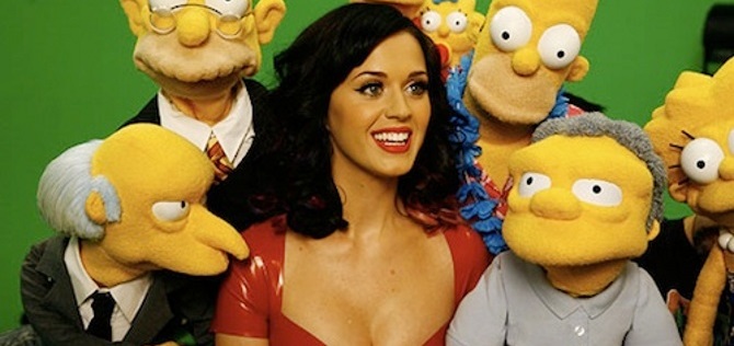 Katy Perry Simpson'larda