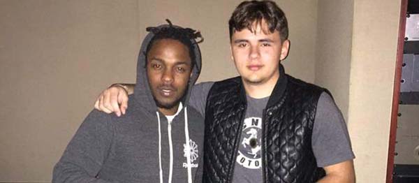 Kendrick Lamar ve Prince Jackson Stüdyo'da