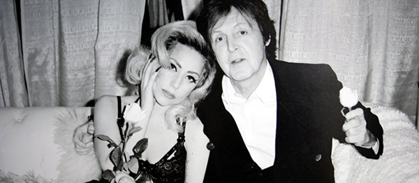 Lady Gaga ve Paul McCartney Stüdyoda!