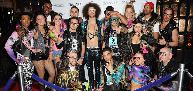 LMFAO turnesinden özel görüntüler Dance Zone'da