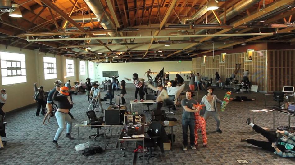 Harlem Shake – Version 2. Office