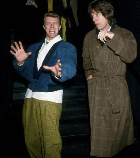 Mick Jagger ve David Bowie'den rock'n roll komedisi