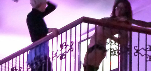 Miley Cyrus Striptiz Klübünde Kameralara Yakalandı