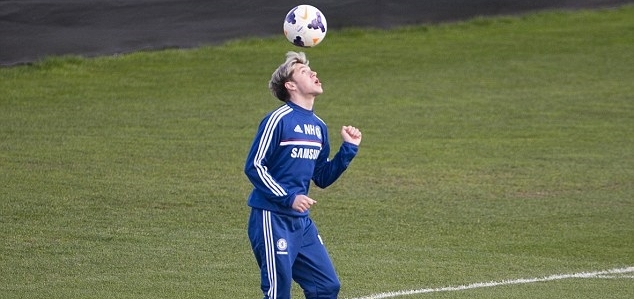 Chelsea ile idmana çıktı!