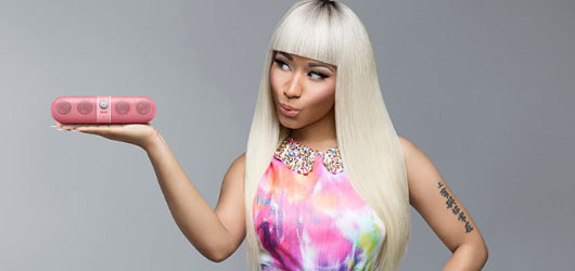 Nicki Minaj ''Pink Pill'' – Hoparlör reklamı
