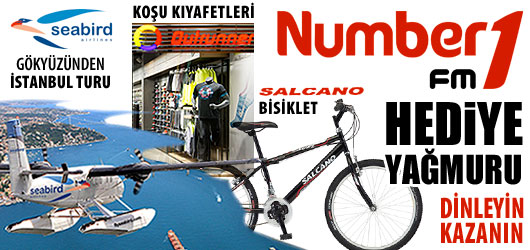 Number1 FM'den Hediye Yağmuru!