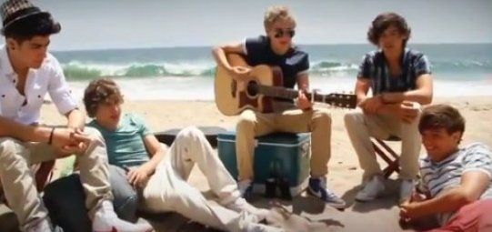 One Direction'dan Sürpriz "Cover"