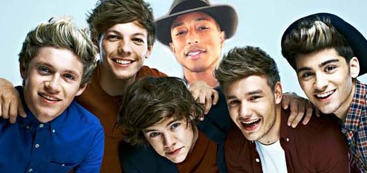 Pharrell Williams ve One Direction Düeti mi Geliyor?