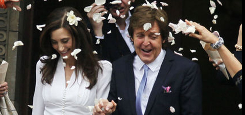 Paul McCartney üçüncü kez evlendi