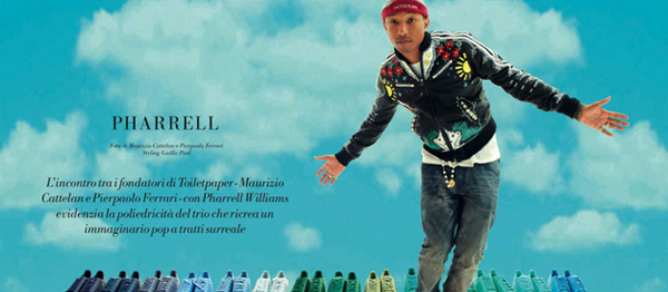 Pharrell, Tasarladığı Yeni Koleksiyonunun Ön Gösterimini Yaptı