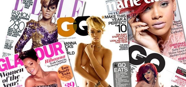 Kapak kızı rihanna