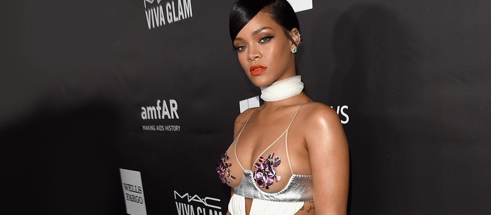 Rihanna amfAR'da 135.000 dolar harcadı